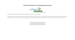 Desktop Screenshot of cultures-shocked.org